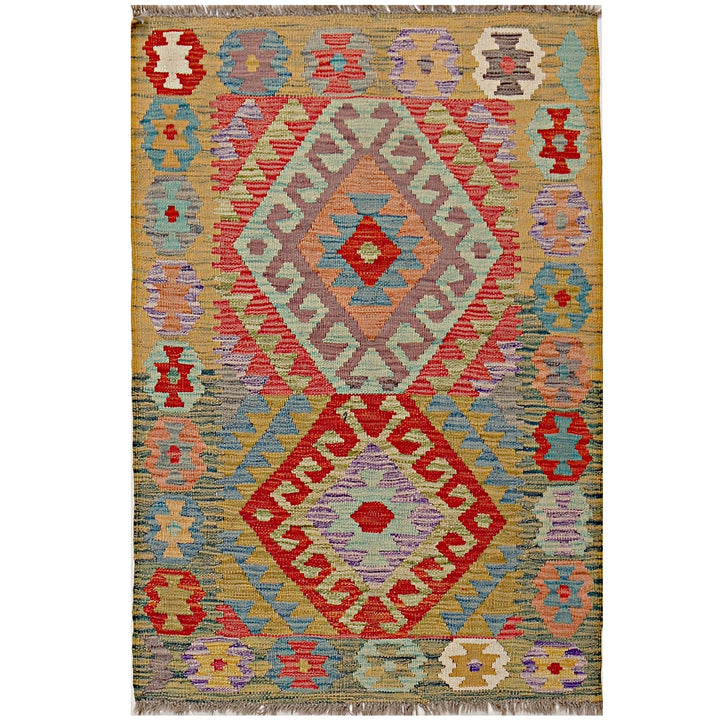 Vegetable Kilim 2' 8" x 4' " - No. AL80819
