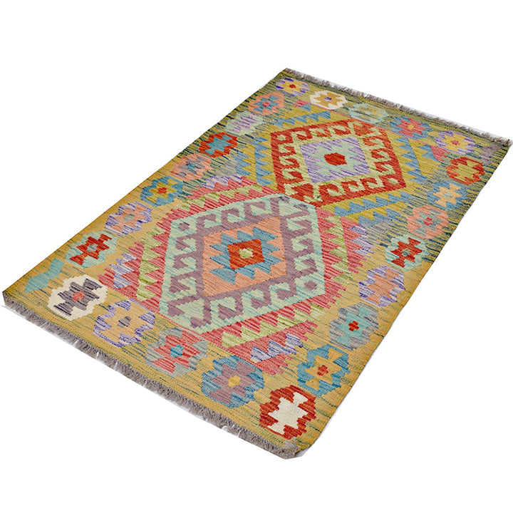 Vegetable Kilim 2' 8" x 4' " - No. AL80819