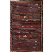 Laghari Kilim 4'3" x 6'7" - No. AL80926