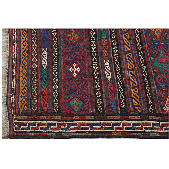Afghan Laghari Kilim Rug 4'3" x 6'7" Flat-Weave view