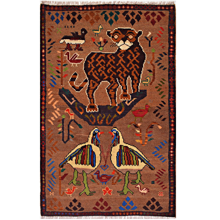 Pictorial Rug 2'8" x 4'5" - No. AL57350