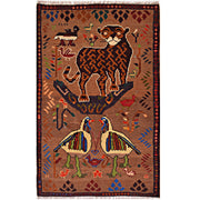 Pictorial Rug 2'8" x 4'5" - No. AL57350