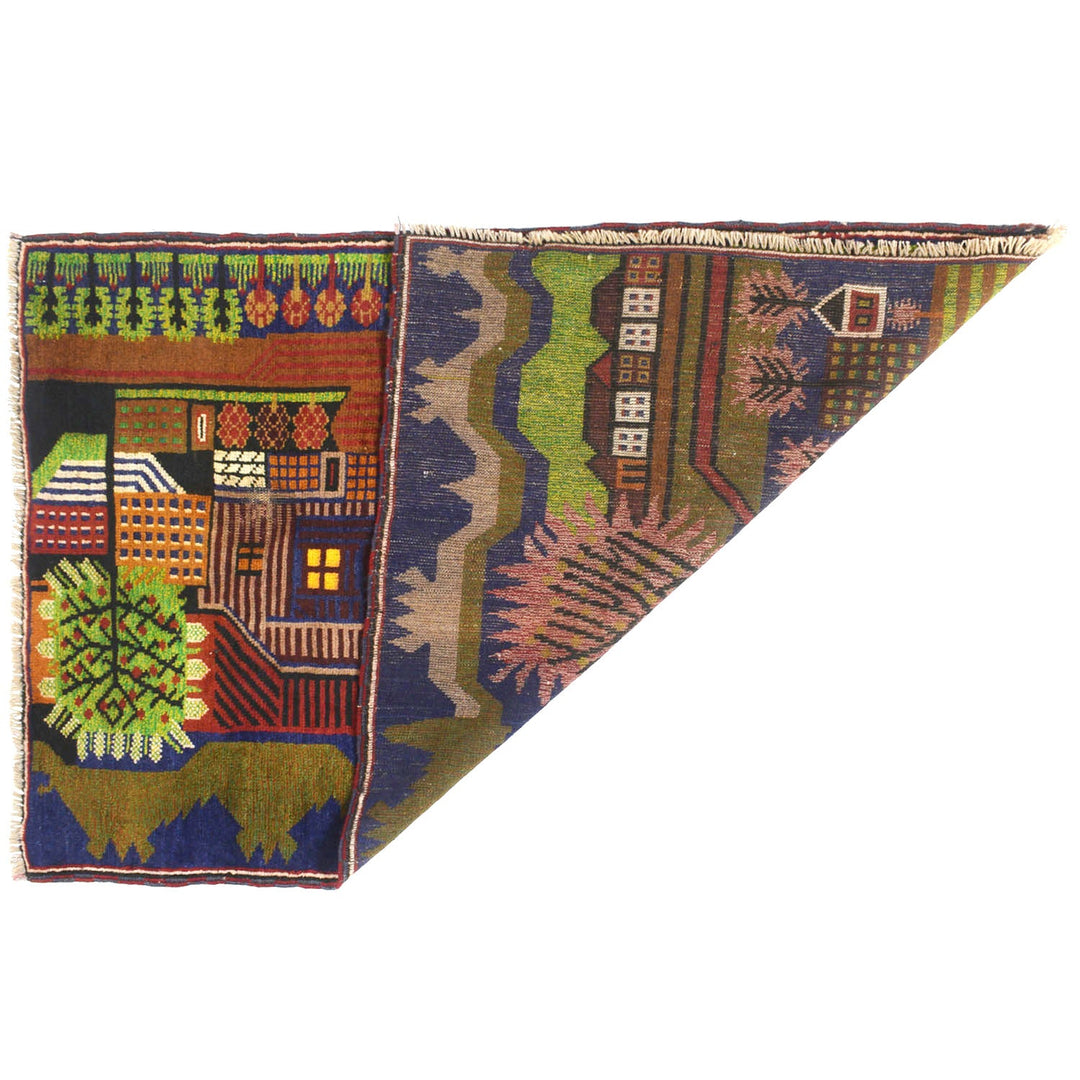 Pictorial Rug 3' 0" x 4' 6" - No. AL27498