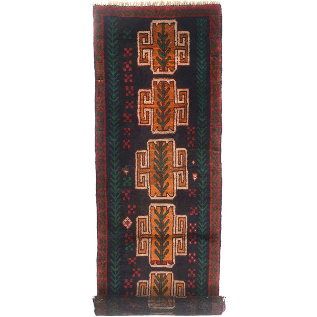 Baluchi Runner 2'1" x 8'" - No. AL29930
