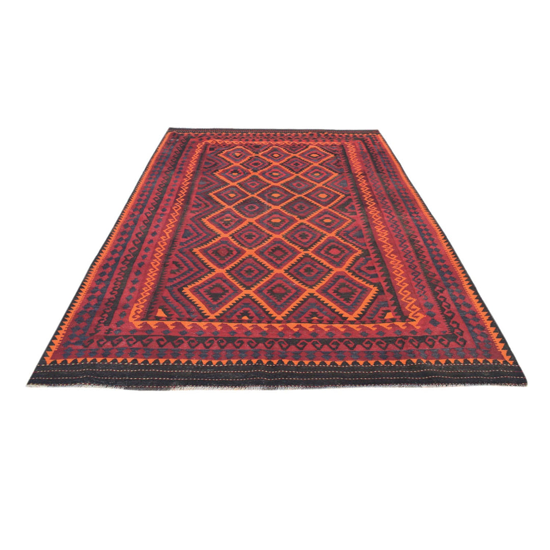 Afghan Maimana Kilim Rug 9'1" x 13'5" Flat-Weave