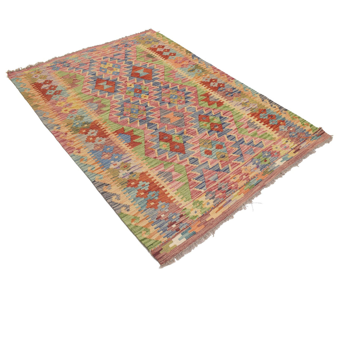 Vegetable Kilim 4' 3" x 6'0" - No. AL93292