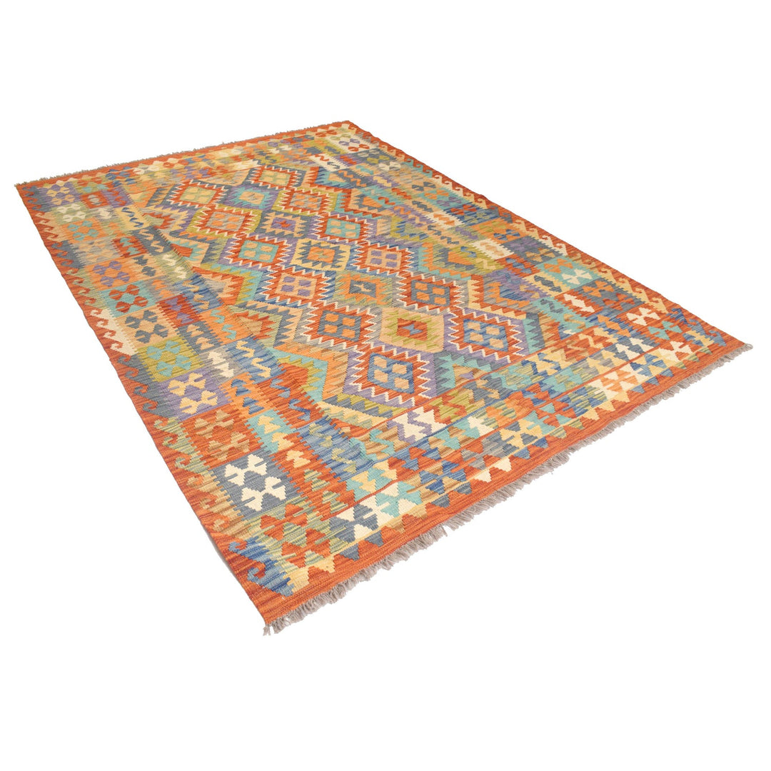 Vegetable Kilim 6'6" x 9'3" - No. AL30450