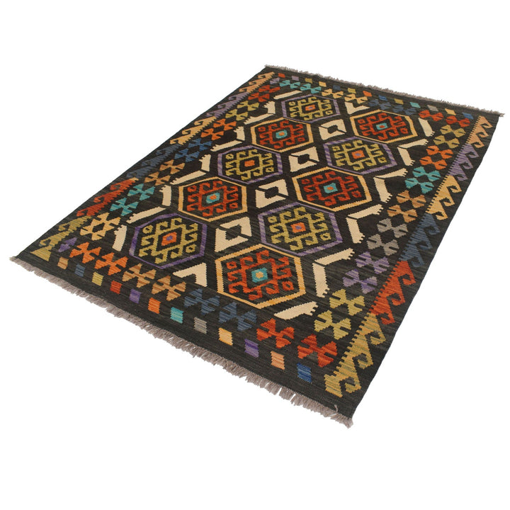 Vegetable Kilim 4'9" x 6'8" - No. AL99487