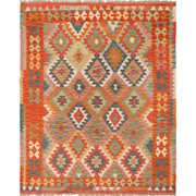 Vegetable Kilim 5'0" x 6'2" - No. AL46312