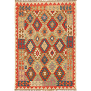 Vegetable Kilim 4' 0" x 5'6" - No. AL92052