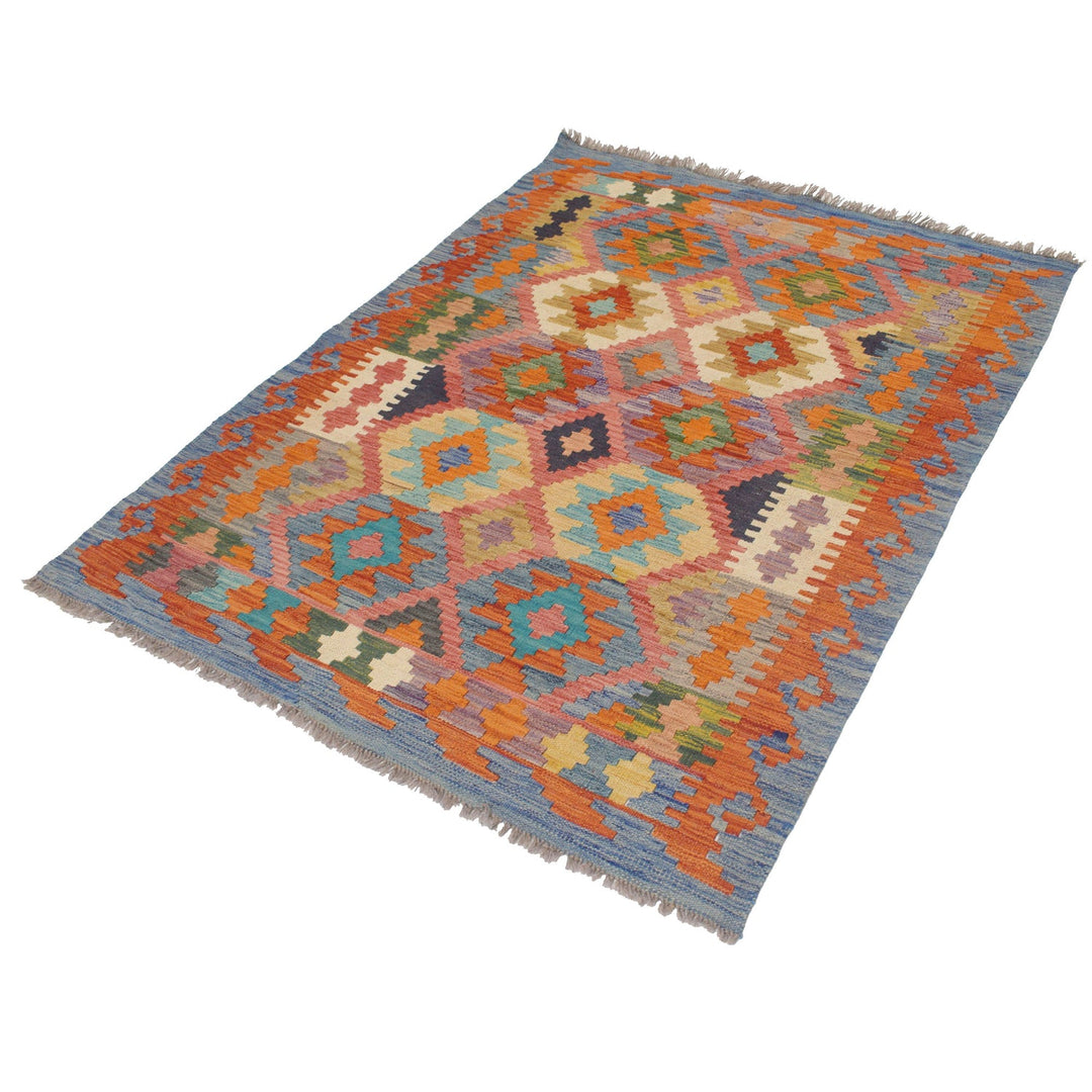 Vegetable Kilim 4'1" x 5'3" - No. AL21333