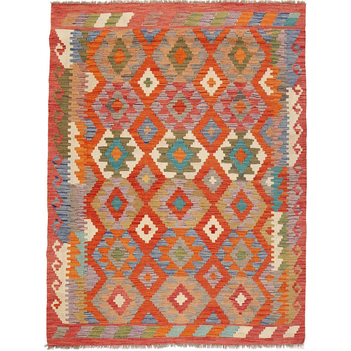 Vegetable Kilim 4' 9" x 6' 2" - No. AL26763