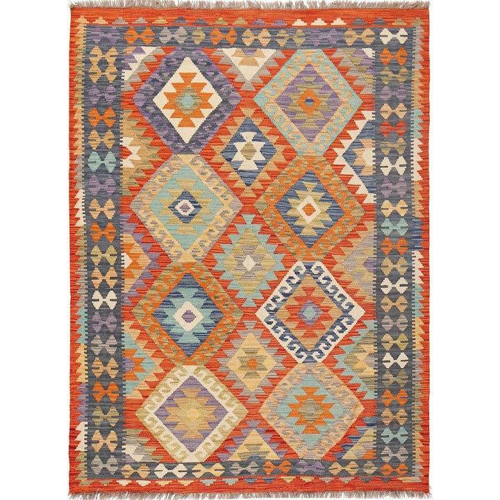Vegetable Kilim 4'8" x 6'6" - No. AL31603