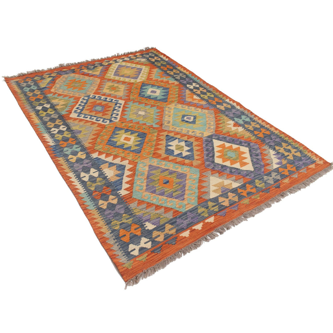Vegetable Kilim 4' 8" x 6' 6" - No. AL25415
