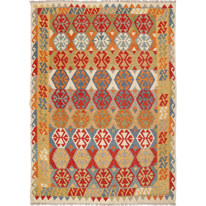Vegetable Kilim 6'5" x 9'3" - No. AL62234