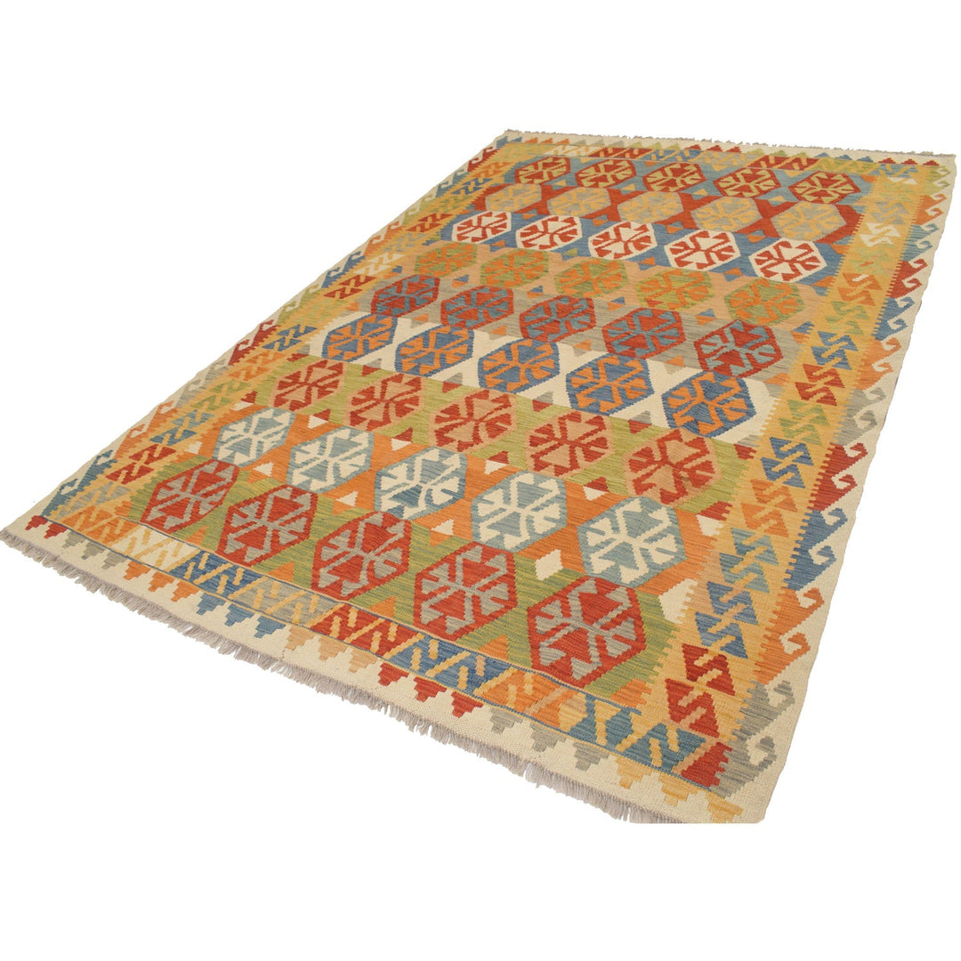 Vegetable Kilim 6'5" x 9'3" - No. AL62234