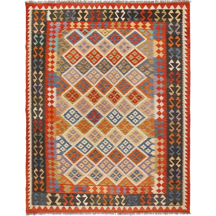 Vegetable Kilim 6' 7" x 9' 4" - No. AL95774
