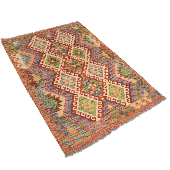 Vegetable Kilim 3'4" x 4'9" - No. AL68776