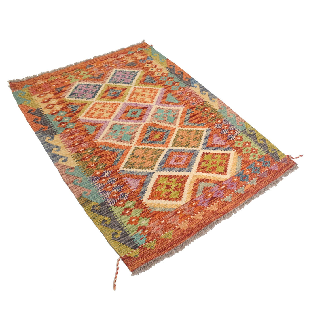 Vegetable Kilim 3' 2" x 4' 7" - No. AL29271