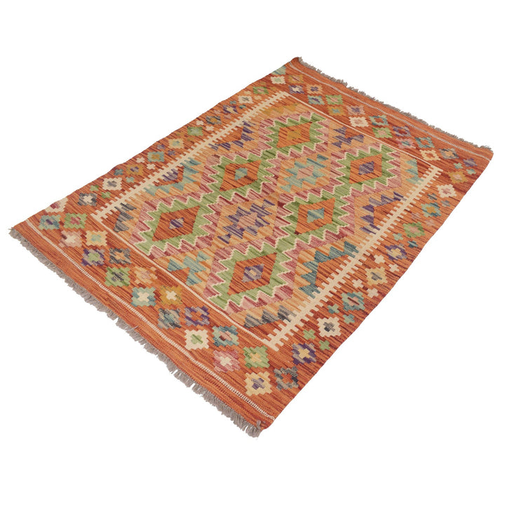 Vegetable Kilim 3'4" x 4'7" - No. AL78816