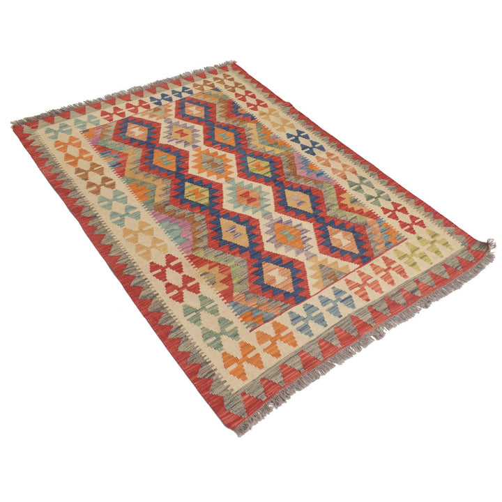 Vegetable Kilim 4'0" x 5'5" - No. AL20051