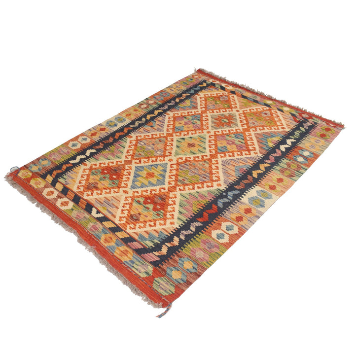 Vegetable Kilim 3'6" x 5'2" - No. AL60984