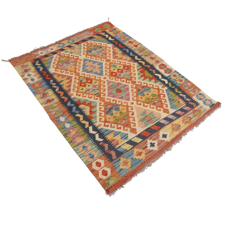Vegetable Kilim 3'5" x 4'6" - No. AL75313