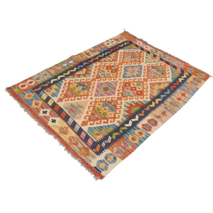 Vegetable Kilim 3'5" x 4'6" - No. AL75313