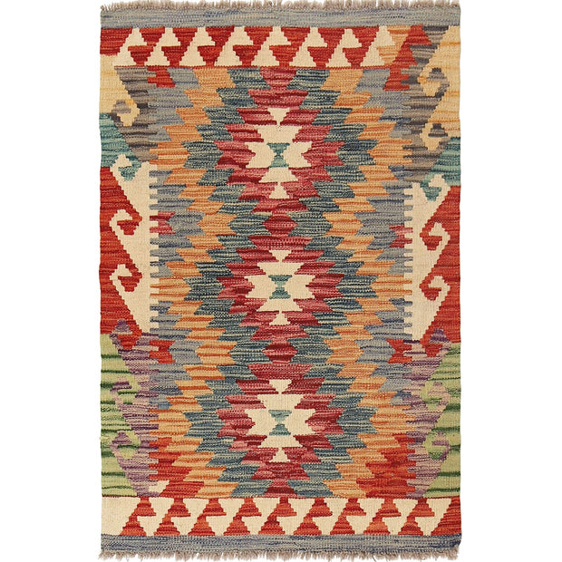 Vegetable Kilim 2'5" x 3'8" - No. AL11345