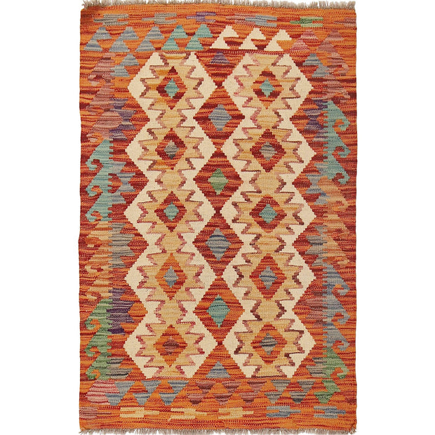 Vegetable Kilim 2'6" x 4'1" - No. AL97928