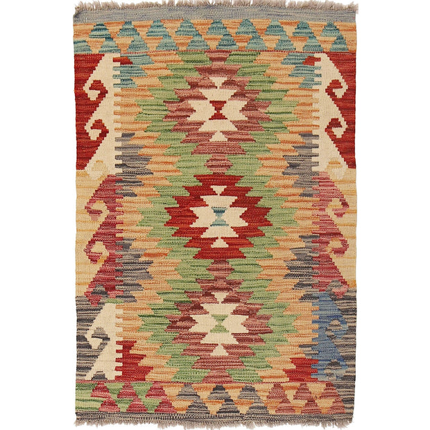 Vegetable Kilim 2'5" x 3'8" - No. AL40970
