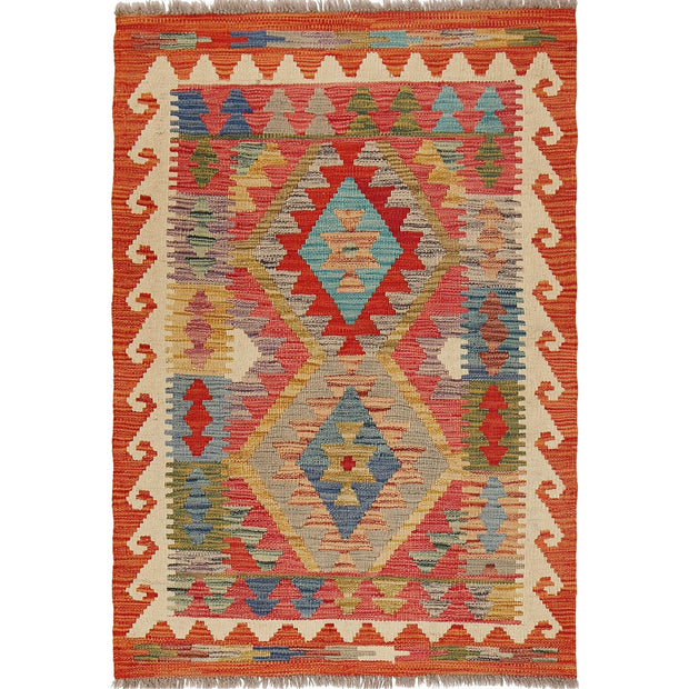 Vegetable Kilim 2'6" x 4'1" - No. AL16548