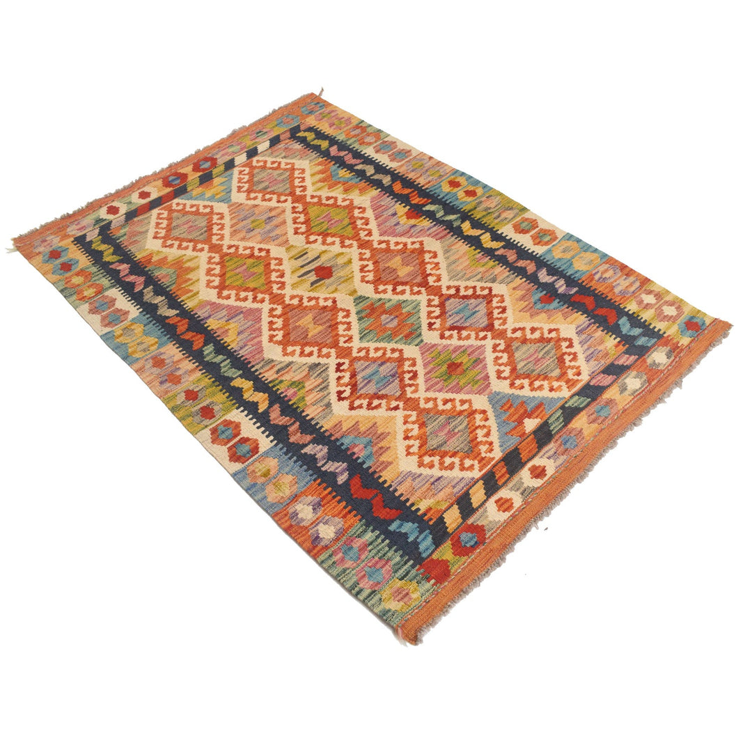 Vegetable Kilim 3' 6" x 4' 9" - No. AL59400