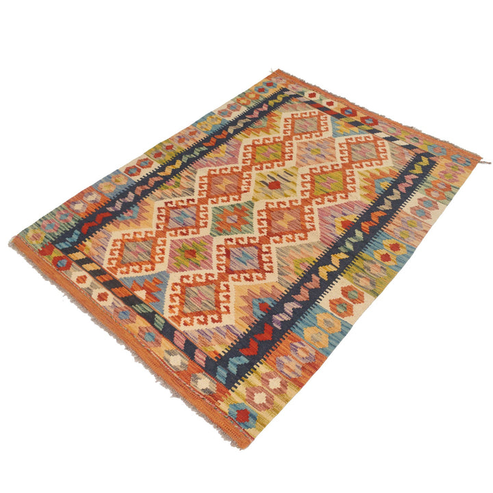 Vegetable Kilim 3' 6" x 4' 9" - No. AL59400
