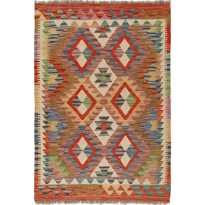 Vegetable Kilim 3'3" x 4'8" - No. AL31405