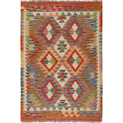 Vegetable Kilim 3'3" x 4'8" - No. AL31405
