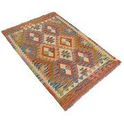 Vegetable Kilim 3'3" x 4'8" - No. AL31405
