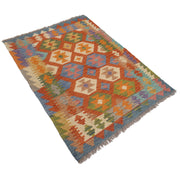 Vegetable Kilim 3'3" x 4'7" - No. AL38296