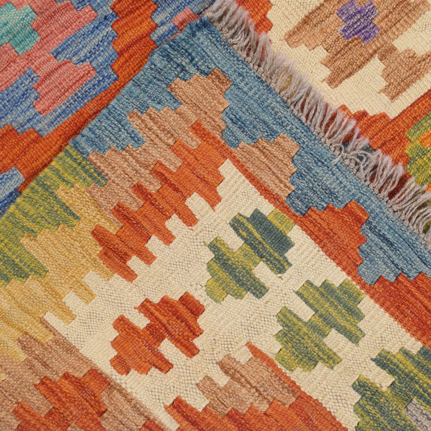 Vegetable Kilim 3'3" x 4'7" - No. AL38296