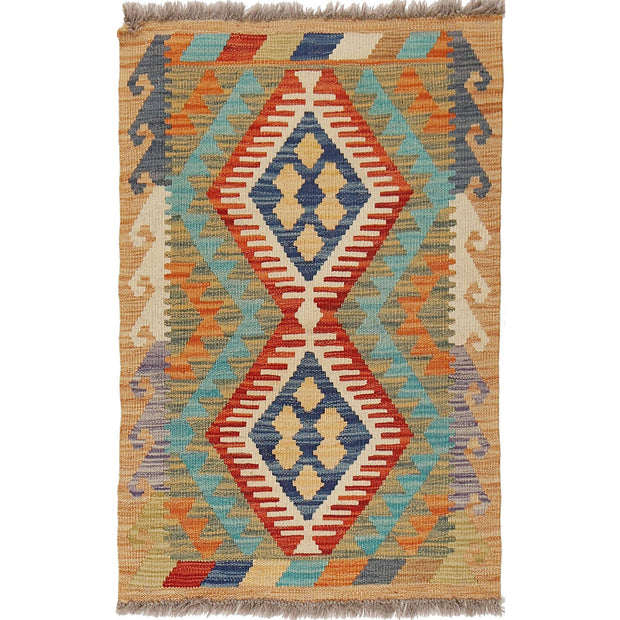 Vegetable Kilim 1'9" x 2'9" - No. AL67966