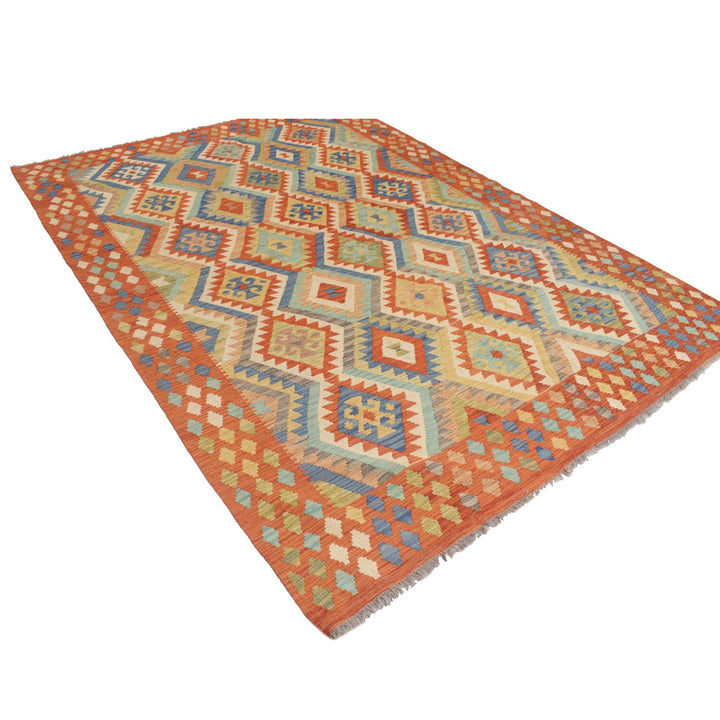Vegetable Kilim 6'8" x 9'4" - No. AL29559
