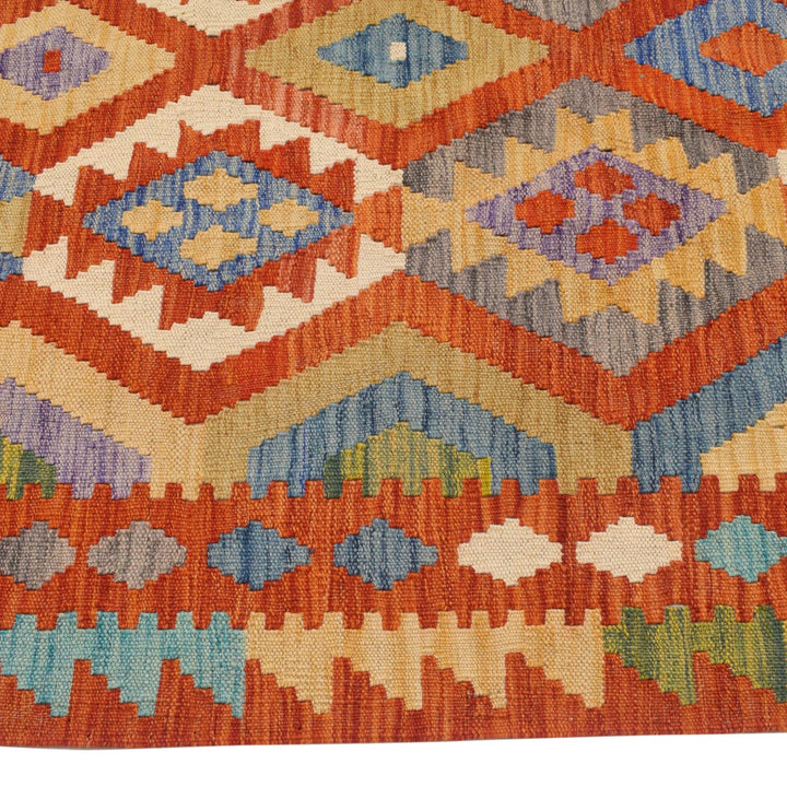 Vegetable Kilim 6' 6" x 9' 5" - No. AL17886
