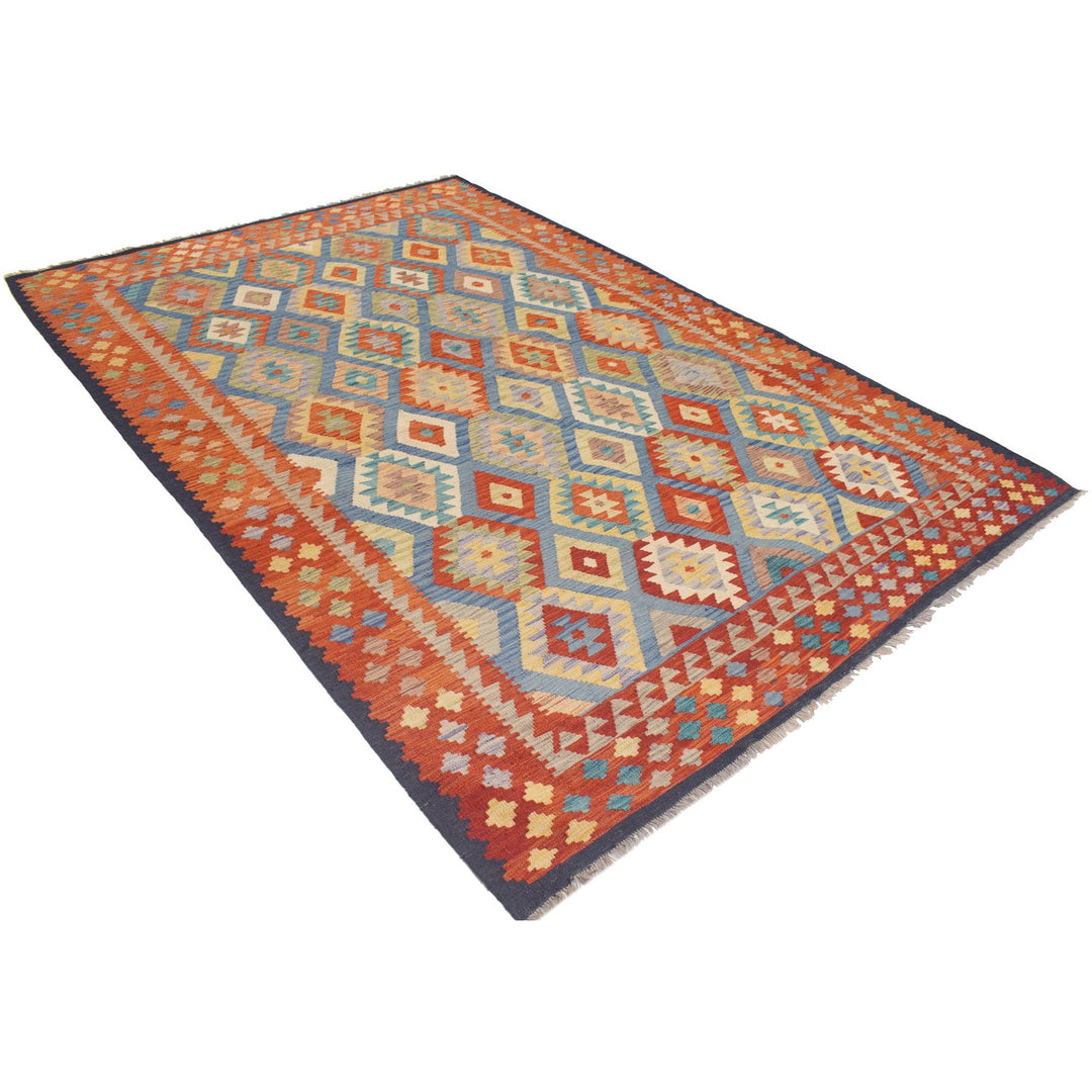Vegetable Kilim 6'7" x 9'7" - No. AL73414