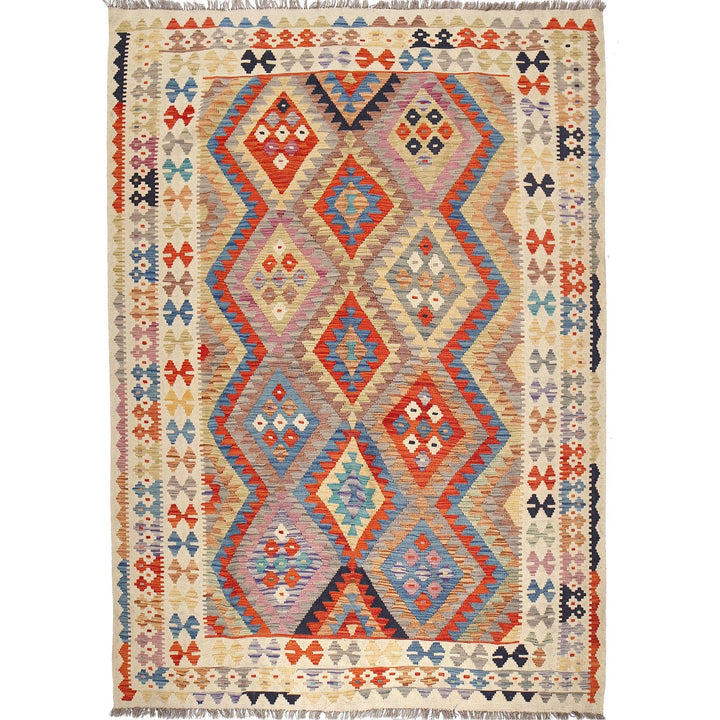 Vegetable Kilim 6'5" x 9'5" - No. AL21419
