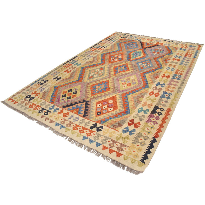 Vegetable Kilim 6'5" x 9'5" - No. AL21419