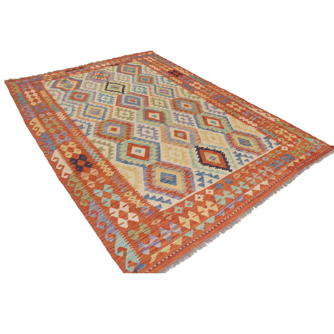 Vegetable Kilim 6'8" x 9'3" - No. AL96258