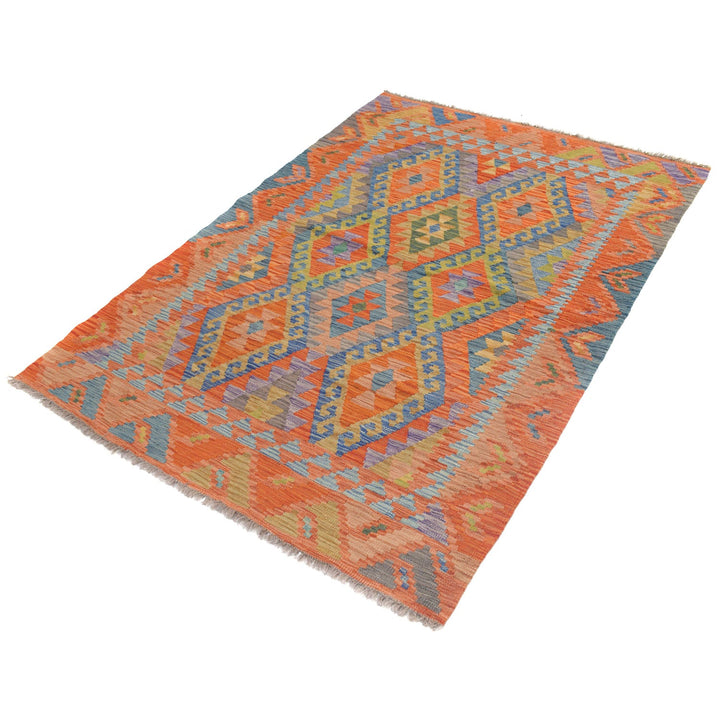 Vegetable Kilim 4' x 5'6" - No. AL71391