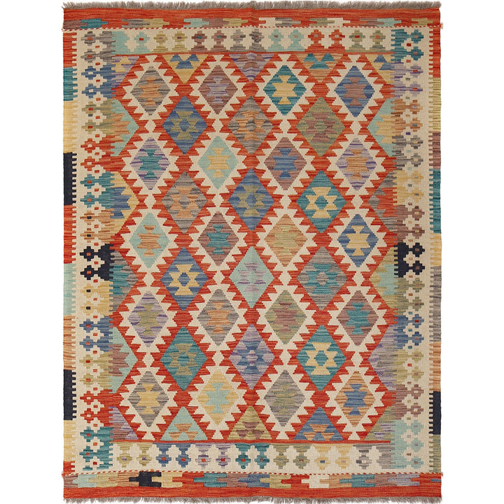 Vegetable Kilim 5' " x 6' 5" - No. AL55522