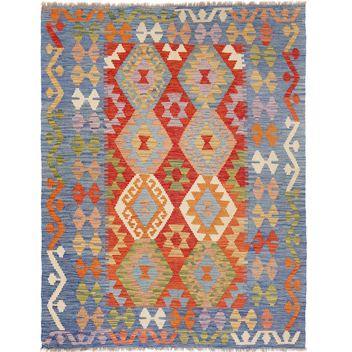Vegetable Kilim 4' x 5'5" - No. AL77488