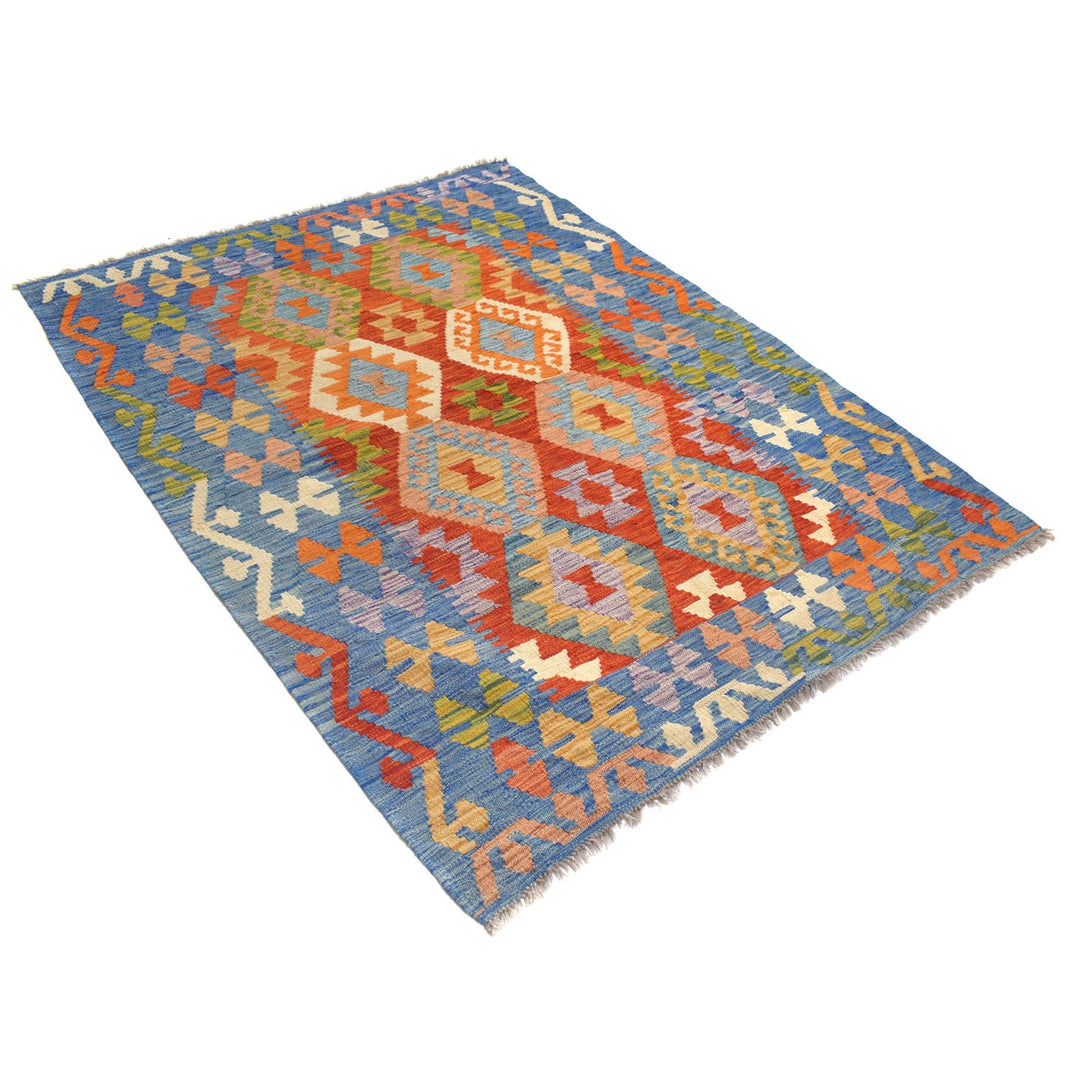 Vegetable Kilim 4' x 5'5" - No. AL77488